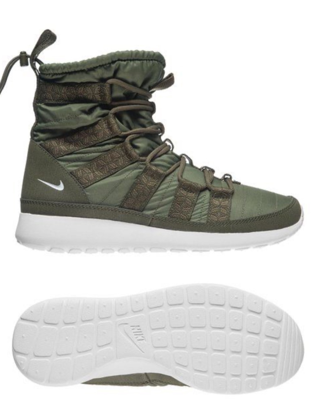 Nike Roshe Winterized Women's Olive Green Boots
